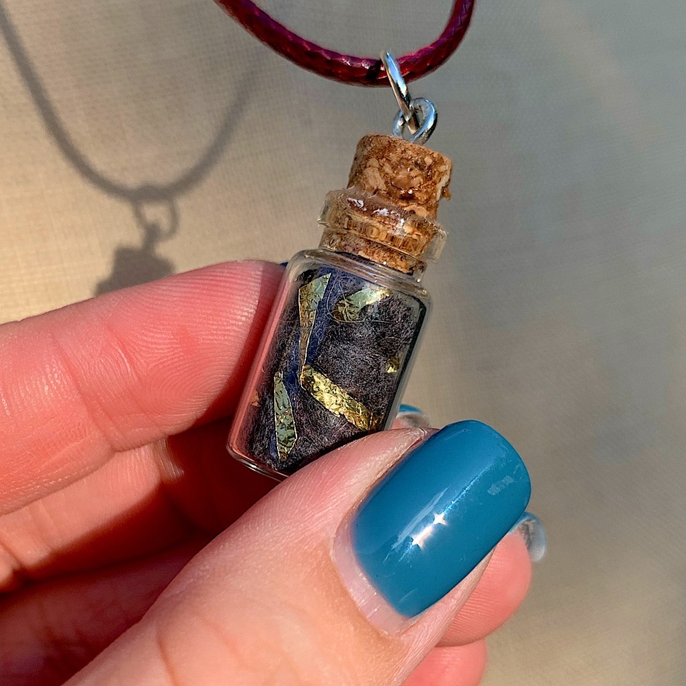 Handmade Bottled Up Emotions Necklace